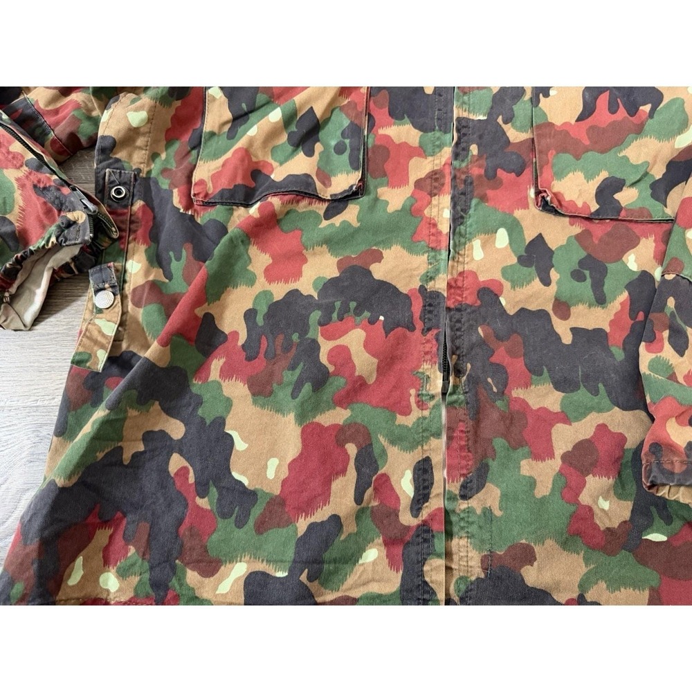 Swiss Military Alpenflage Camo Jacket Uniform- Spilag, Large - Picture 2 of 4